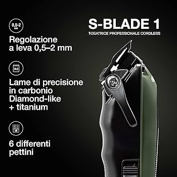 Elchim S-Blade 1: Tagliacapelli Professionale Cordless - immagine 2